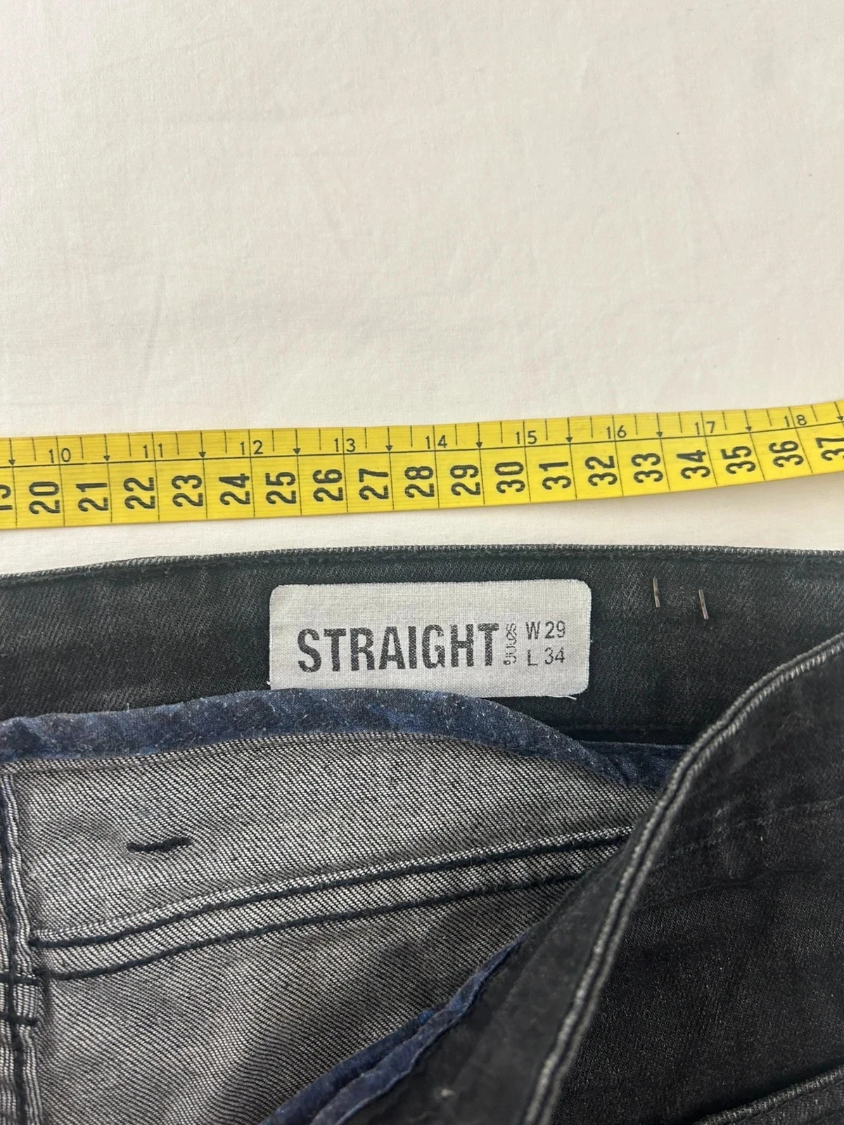 Zwarte rechte jeans Jules w29 l34 – photo 9